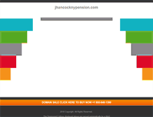 Tablet Screenshot of jhancocknypension.com